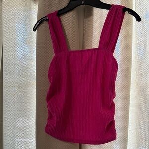 Elegant Pink Sleeveless Top
